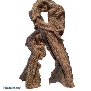 Soft cozy luxury  warm Blush pink grey scarf